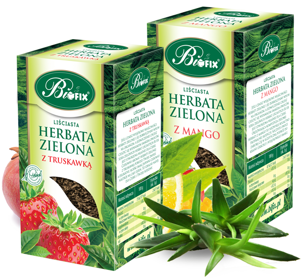 Herbaty zielone ekskluzywne liściaste